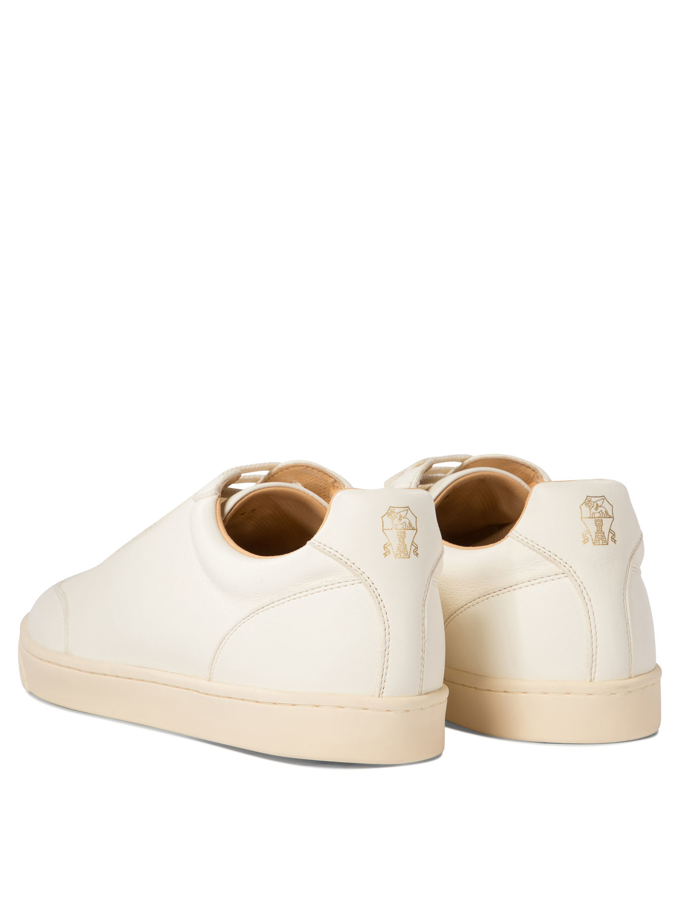 BRUNELLO CUCINELLI White Leather sneakers